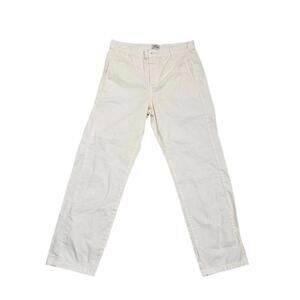 J.Crew Re-Imagined Slouchy Boyfriend Chino – White – Size 26